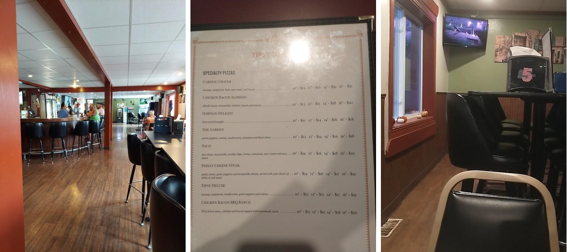 Tipsy Tomato Pub And Pizzeria Menu