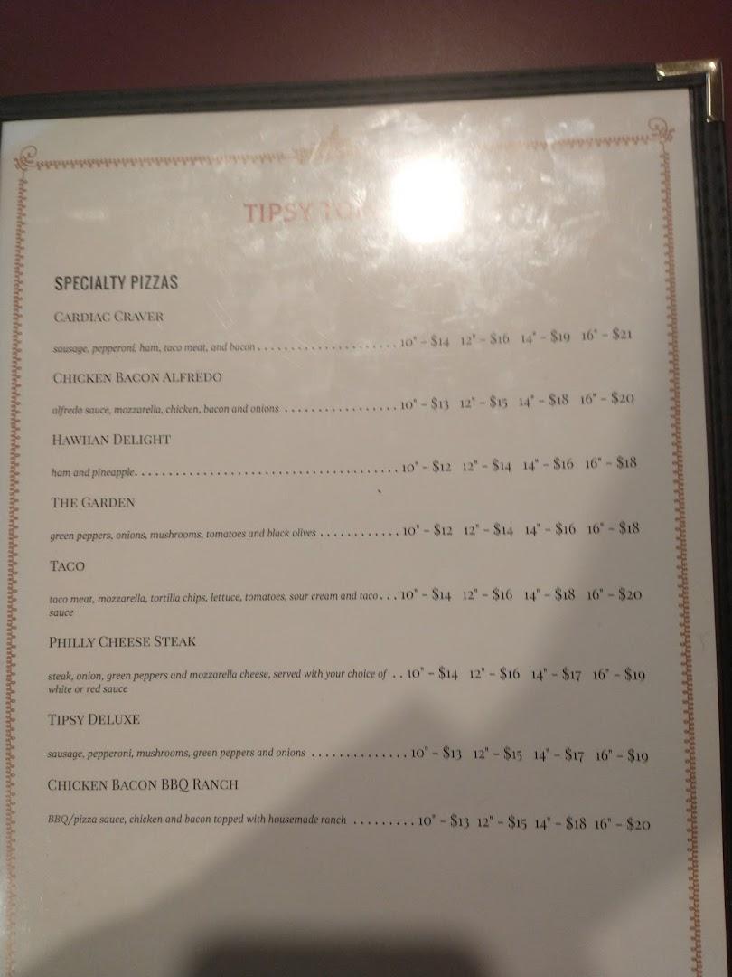 Tipsy Tomato Pub And Pizzeria
